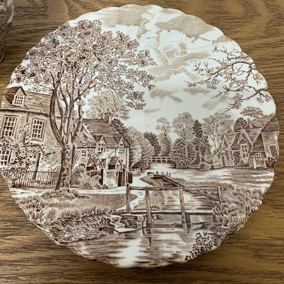 Johnson Brothers | Vintage Cotswold Ironstone teacup and saucer - Picture 3 of 5